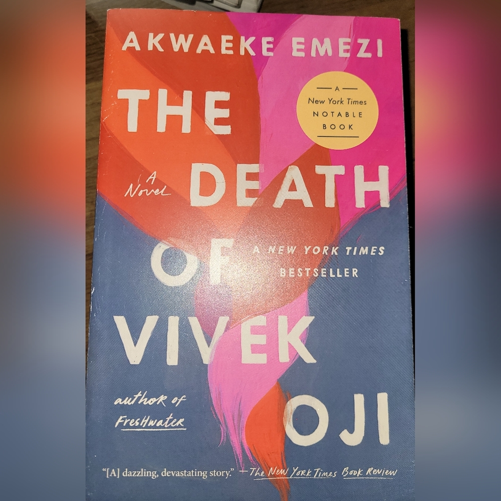 3/18$ 'The Death Of Vivek Oji' by Akwaeke Emezi